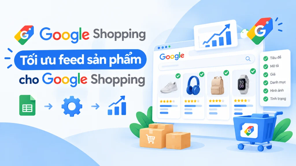 Tối ưu feed sản phẩm cho Google Shopping