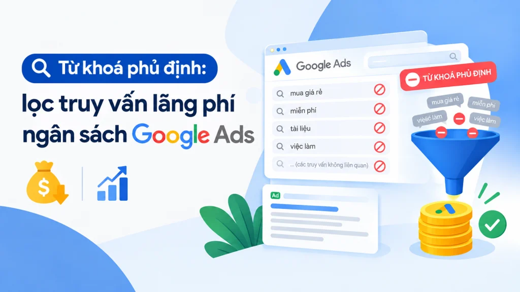 Từ khoá phủ định: lọc truy vấn lãng phí ngân sách
